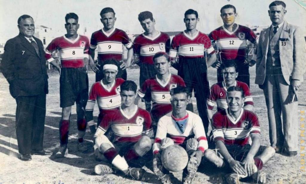 FOOT ASE D ECKMUHL 1935 ROGER BRAQUESSAC ET L EQUIPE.JPG